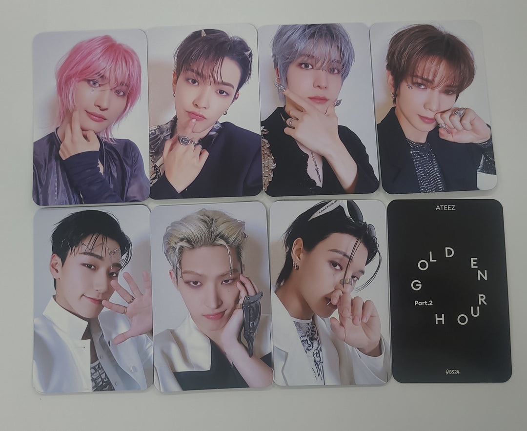 Ateez "GOLDEN HOUR : Part.2" - Yes24 Pre-Order Benefit Photocard [24.11.18]