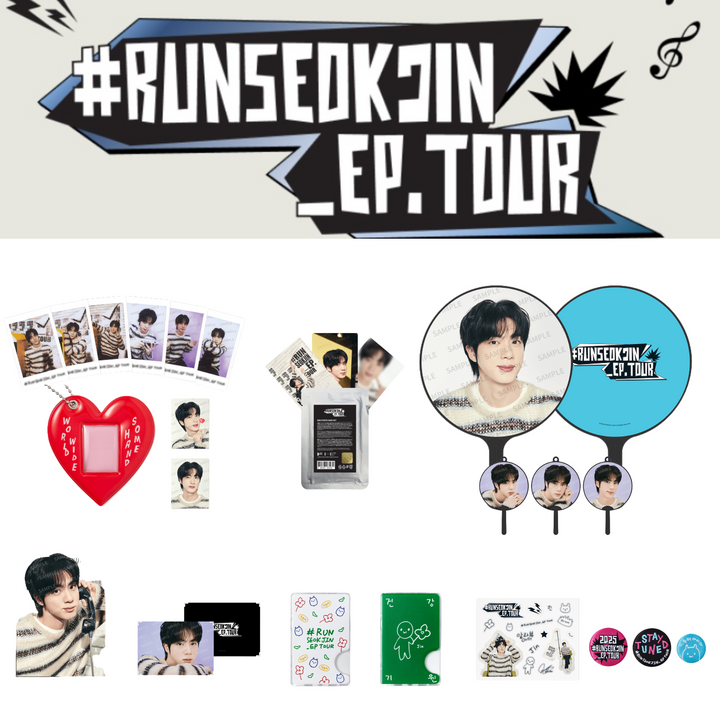 **[PRE-ORDER] JIN (of BTS) - "#RUNSEOKJIN_EP.TOUR" Official MD (2)
