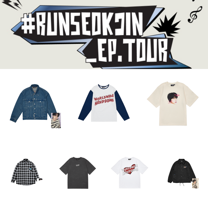 **[PRE-ORDER] JIN (of BTS) - "#RUNSEOKJIN_EP.TOUR" Official MD (3)