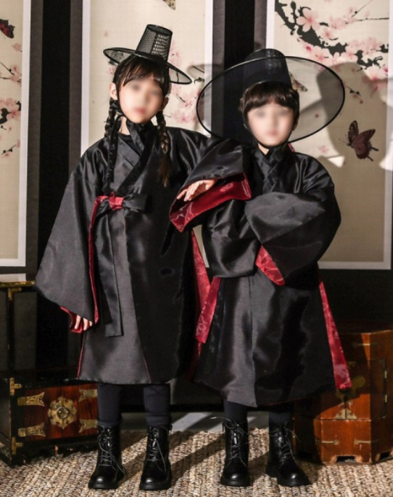 ** [Tradition] Korean Childhood Grim Reaper Costume