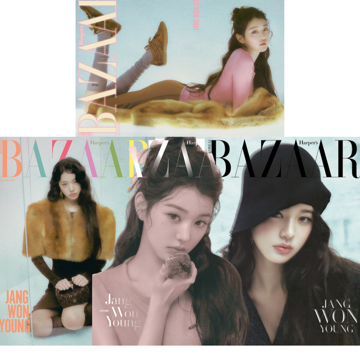 **[Pre-Order] Jang Wonyoung (of IVE) - Harper's BAZAAR 2025.8 [Version Choose]