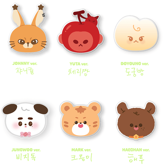 **[Pre-Order] NCT 127-  SOM-MOONG-CHILL  GRIPTOK