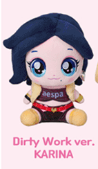 ** [Pre-Order] AESPA - Teenieping X aespa (25CM PLUSH DOLL)