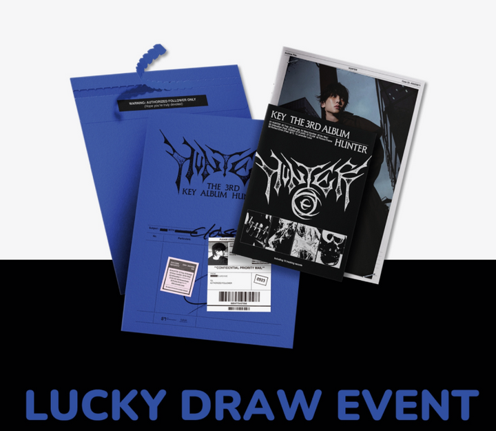 [Pre-Order] KEY -  3rd Album [HUNTER] + Lucky Draw