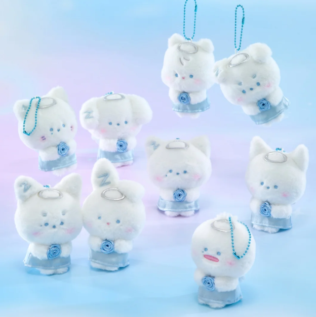**[Pre-Order] ZEROBASEONE  - ZERONI - Linefriendssquare Official MD Angel Doll Key Ring