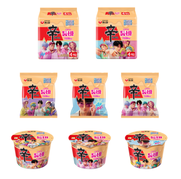 ** KPop Demon Hunters - Saja Boys (Shin Ramen Toowoomba Pack Noodle)