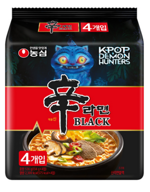 ** KPop Demon Hunters +  Shin Ramyun Black (packet noodles) (Ramen that Jinu made for me)