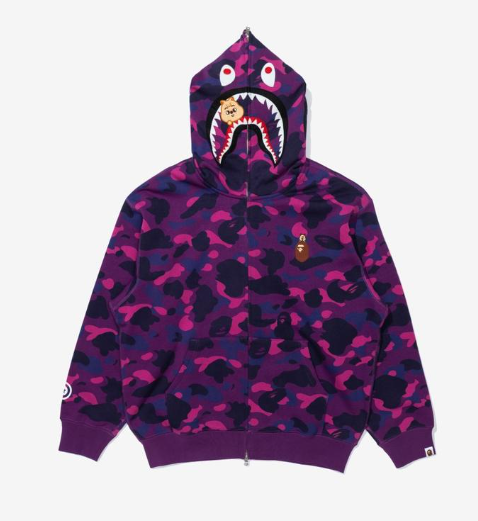 [Pre-Order] Stray Kids - BAPE X Stray Kids HAN QUOKKA SHARK FULL ZIP HOODIE M (HAN)