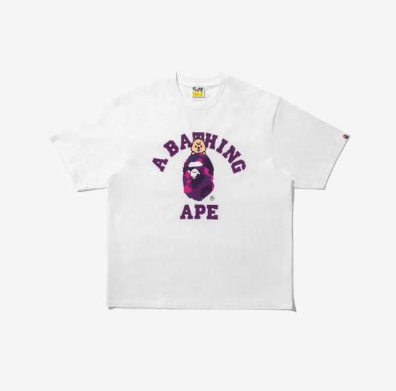 [Pre-Order] Stray Kids -BAPE X Stray Kids HAN QUOKKA COLLEGE TEE M (HAN) - BAPE X Stray Kids