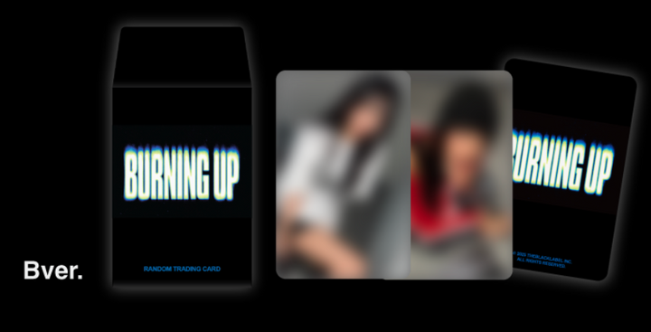 **[PRE-ORDER] MEOVV - "BURNING UP" OFFICIAL MERCH (MEOVV RANDOM TRADING PHOTOCARD)