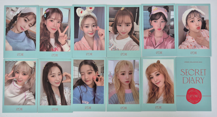 IZ*ONE - " SECRET DIARY "  Official Phtocard Set (Version Choice)