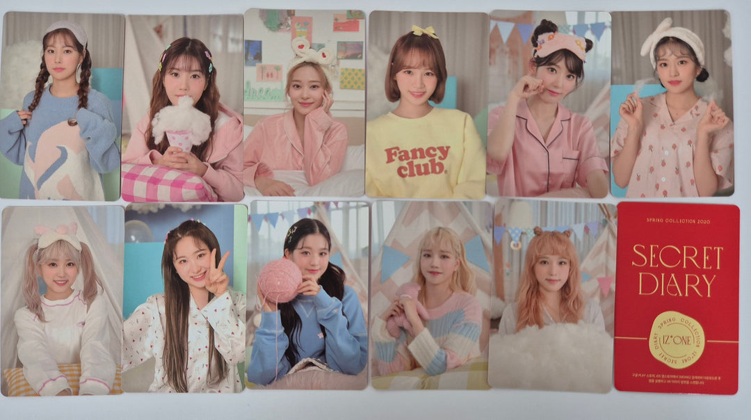 IZ*ONE - " SECRET DIARY "  Official Phtocard Set (Version Choice)