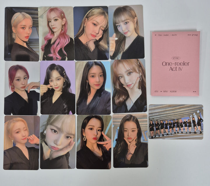 IZ*ONE - " One reeler Act iv"  Official Phtocard Set