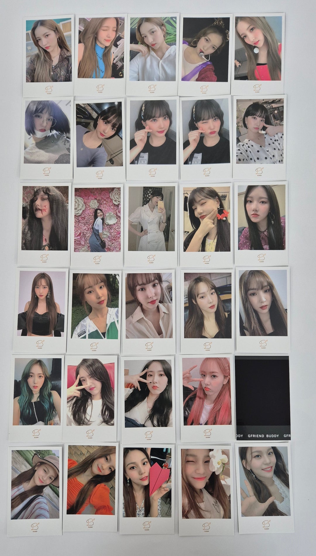 GFRIEND "Buddy membership kit" - Polaroid type Photocard [25.1.21]