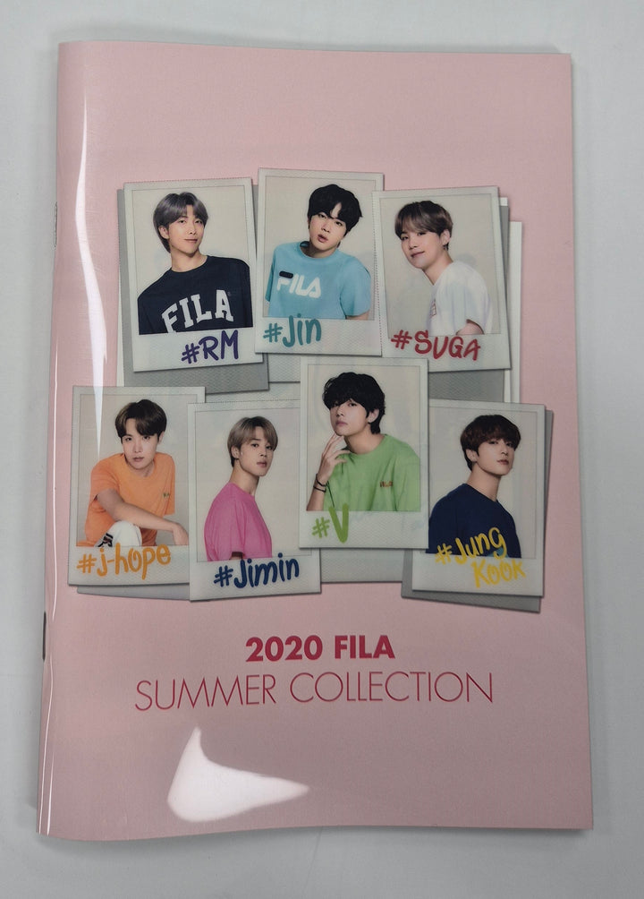 BTS "Fila " - 2020 Fila Summer Collection Photo Book Sticker Set [25.02.13]