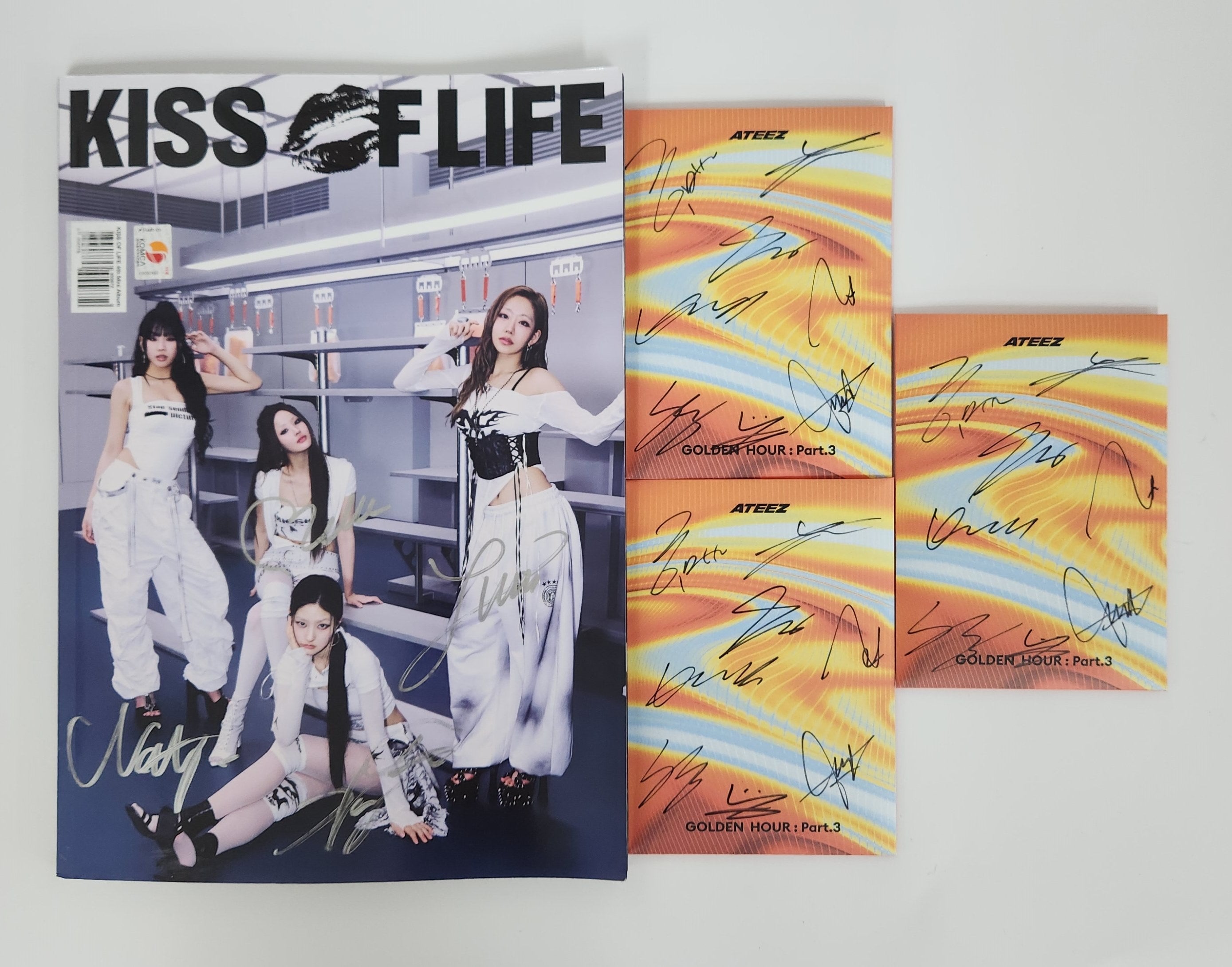 kissoflife サイン アルバム ポストカード - メルカリ