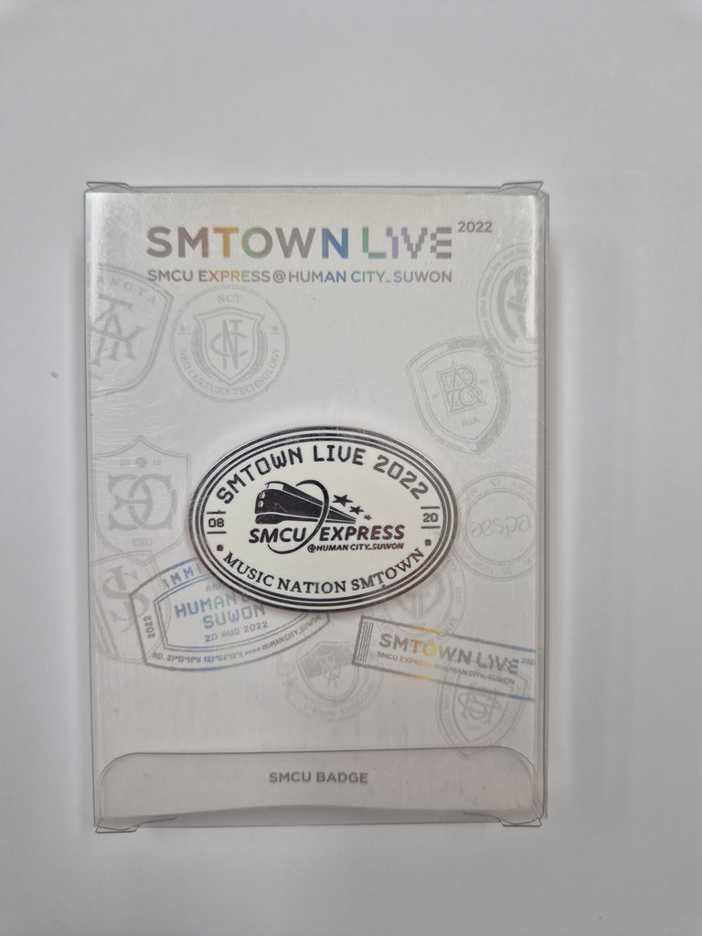 SUPER JUNIOR - SMTOWN SMCU エンブレムバッジ SUPER JUNIOR ウニョク SUPER JUNIOR SMTOWN LIVE 2022 SMCU EXPRESS @ SUWON MD