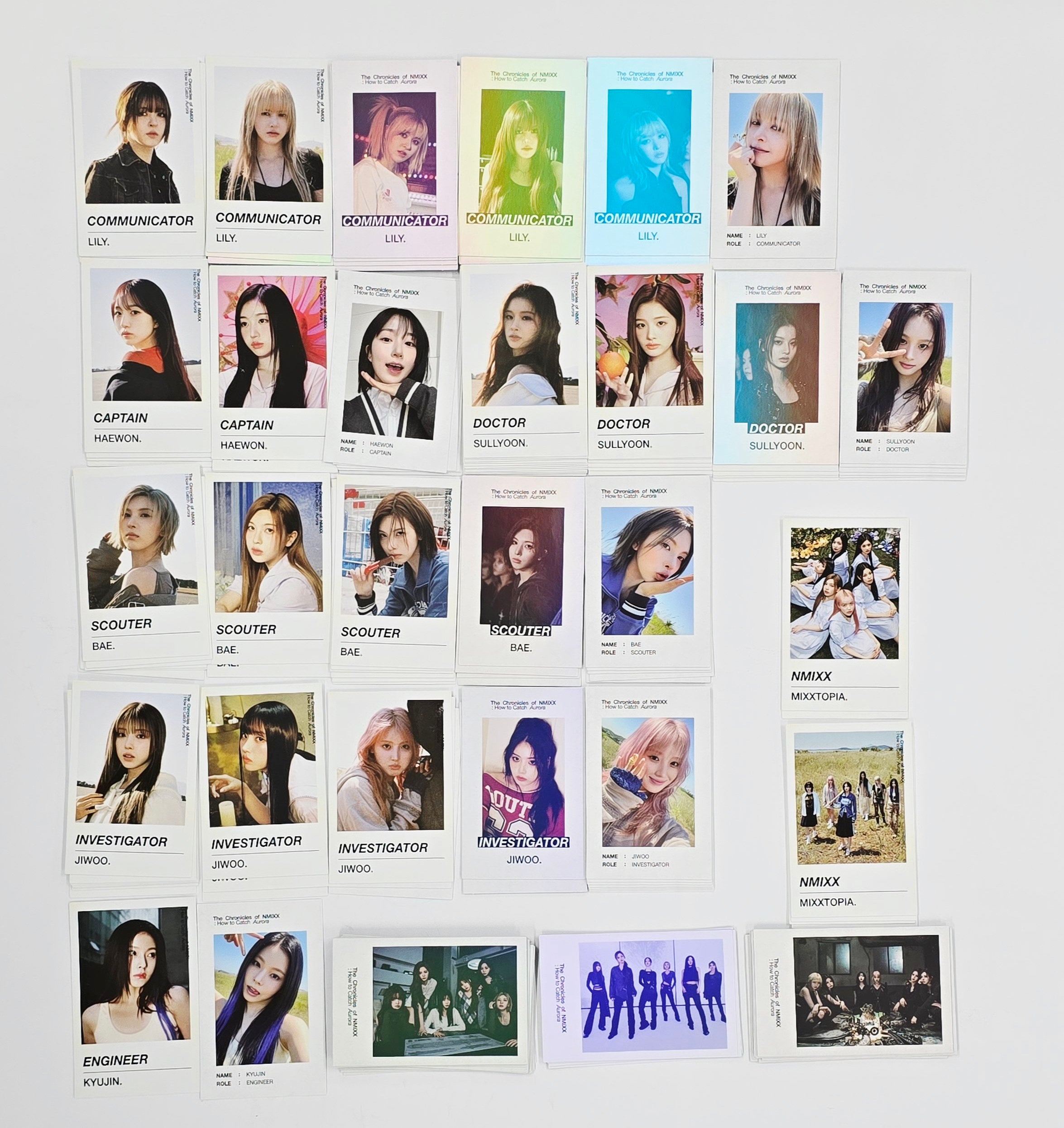 NMIXX ヘウォン　ポストカード　サノク NMIXX 