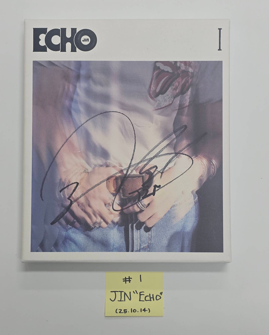 JIN (Of BTS) "Echo", IVE "IVE EMPATHY", Stray Kids "KARMA", ILLIT "bomb", TXT "Star Chapter: Together", ZEROBASEONE "CINEMA PARADISE" - Hand Autographed(Signed) Promo Album [25.10.14]