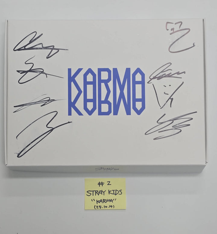 JIN (Of BTS) "Echo", IVE "IVE EMPATHY", Stray Kids "KARMA", ILLIT "bomb", TXT "Star Chapter: Together", ZEROBASEONE "CINEMA PARADISE" - Hand Autographed(Signed) Promo Album [25.10.14]