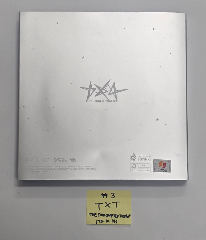 JIN (Of BTS) "Echo", IVE "IVE EMPATHY", Stray Kids "KARMA", ILLIT "bomb", TXT "Star Chapter: Together", ZEROBASEONE "CINEMA PARADISE" - Hand Autographed(Signed) Promo Album [25.10.14]