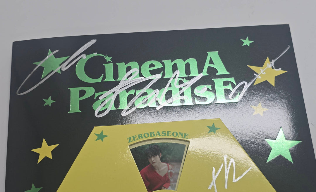 JIN (Of BTS) "Echo", IVE "IVE EMPATHY", Stray Kids "KARMA", ILLIT "bomb", TXT "Star Chapter: Together", ZEROBASEONE "CINEMA PARADISE" - Hand Autographed(Signed) Promo Album [25.10.14]