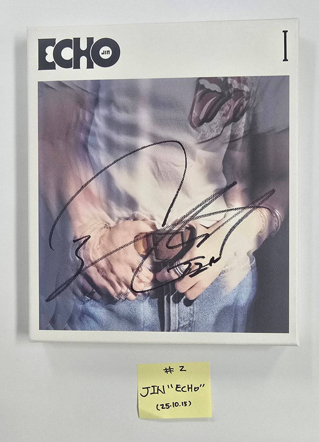 JIN (Of BTS) "Echo", DAY6 "The DECADE", TZUYU (Of TWICE) "abouTZU", Nayeon (Of TWICE) "NA", Yeji "Air", Xdinary Heroes "Beautiful Mind", NMIXX "Fe3O4: FORWARD" - Hand Autographed(Signed) Promo Album [25.10.15]