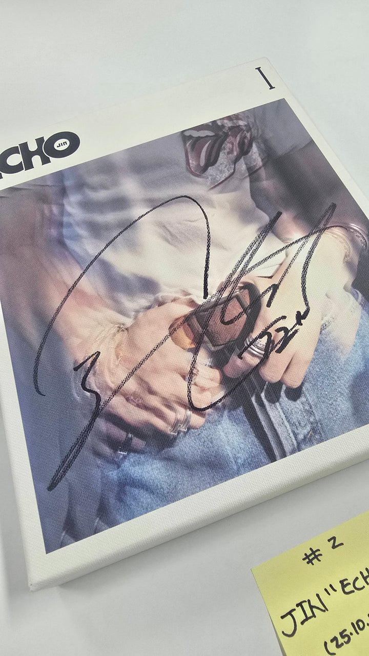 JIN (Of BTS) "Echo", DAY6 "The DECADE", TZUYU (Of TWICE) "abouTZU", Nayeon (Of TWICE) "NA", Yeji "Air", Xdinary Heroes "Beautiful Mind", NMIXX "Fe3O4: FORWARD" - Hand Autographed(Signed) Promo Album [25.10.15]