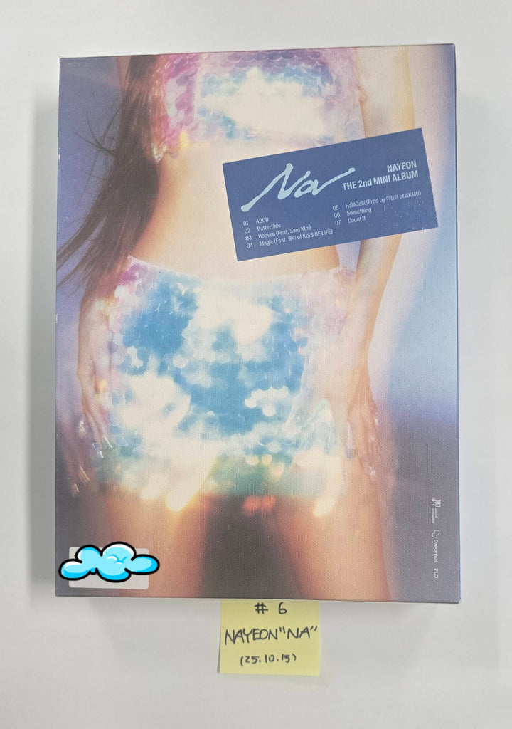JIN (Of BTS) "Echo", DAY6 "The DECADE", TZUYU (Of TWICE) "abouTZU", Nayeon (Of TWICE) "NA", Yeji "Air", Xdinary Heroes "Beautiful Mind", NMIXX "Fe3O4: FORWARD" - Hand Autographed(Signed) Promo Album [25.10.15]
