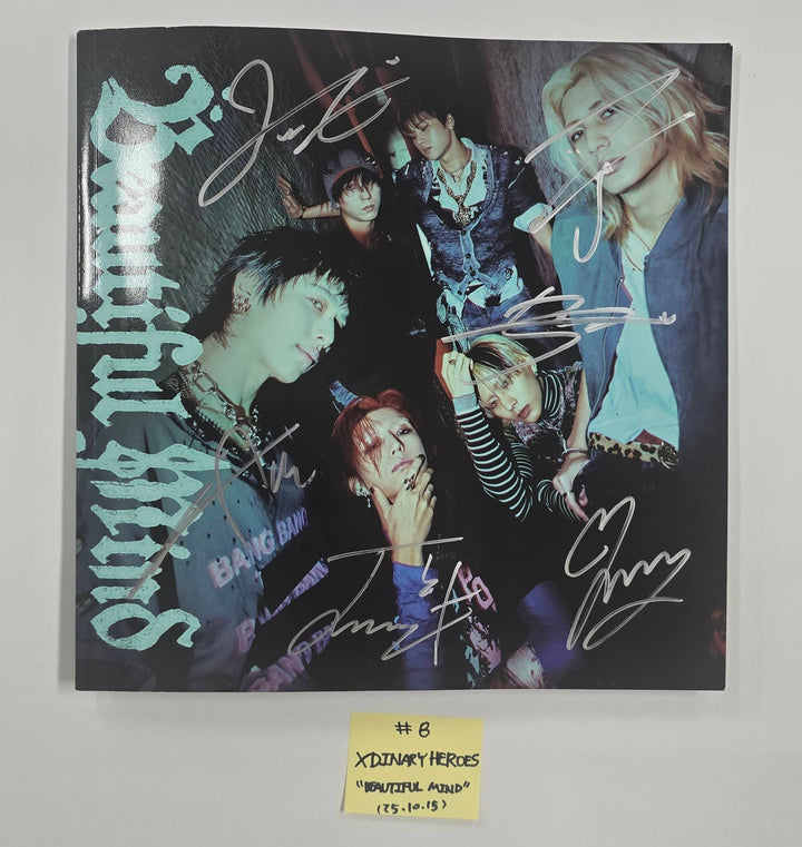 JIN (Of BTS) "Echo", DAY6 "The DECADE", TZUYU (Of TWICE) "abouTZU", Nayeon (Of TWICE) "NA", Yeji "Air", Xdinary Heroes "Beautiful Mind", NMIXX "Fe3O4: FORWARD" - Hand Autographed(Signed) Promo Album [25.10.15]