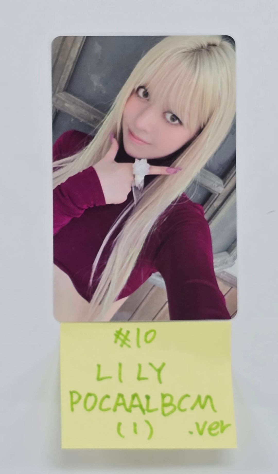 NMIXX "Blue Valentine" - Official Photocard [Poca Ver.] [25.10.15]