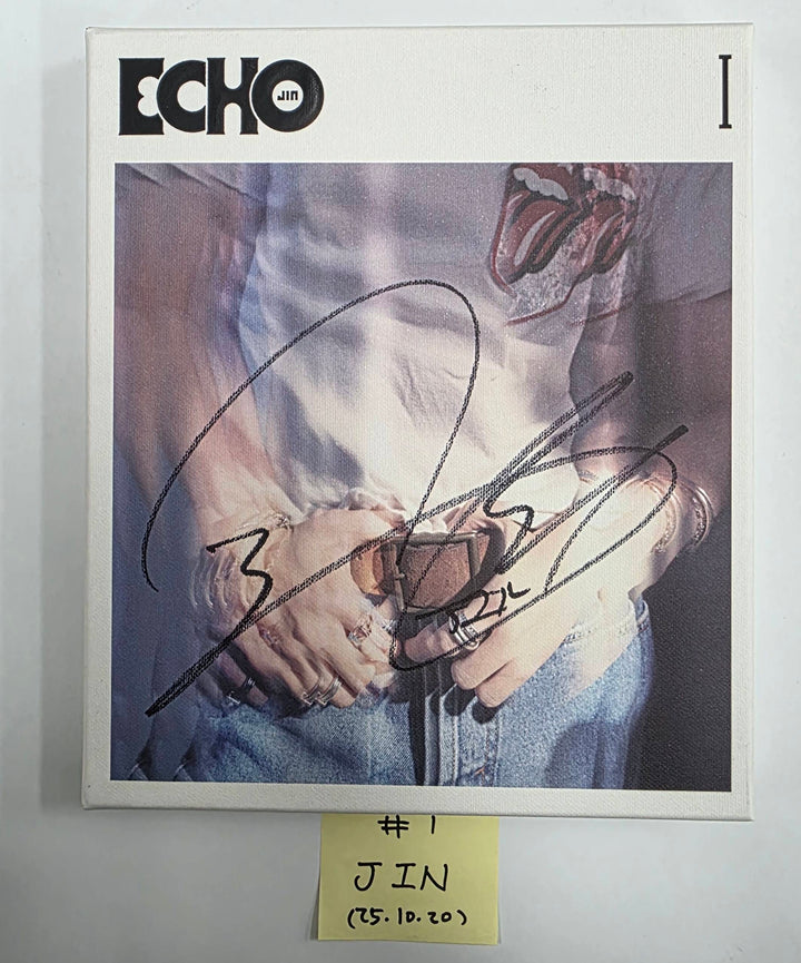 JIN (Of BTS) "Echo", Stray Kids "KARMA", CORTIS "COLOR OUTSIDE THE LINES" - Hand Autographed(Signed) Promo Album [25.10.20]