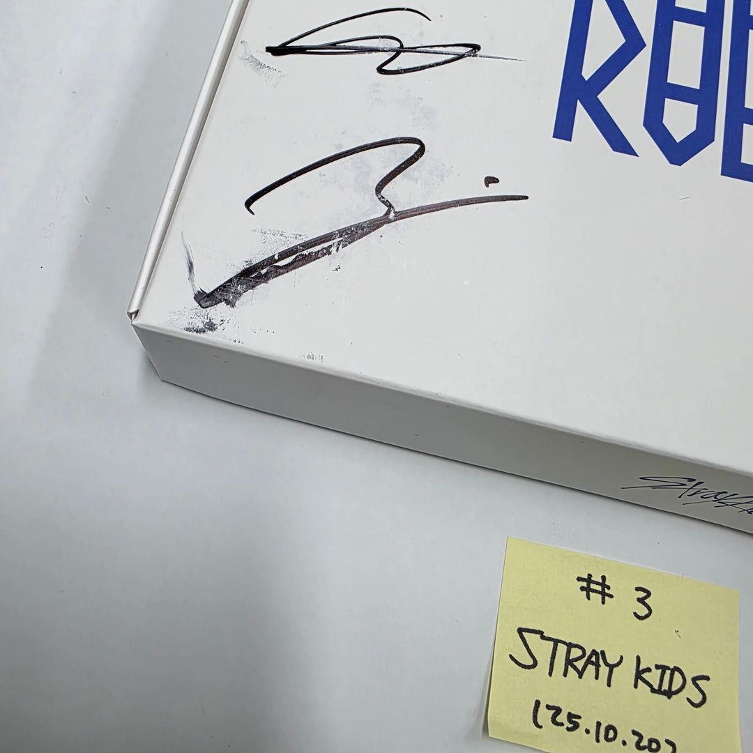 JIN (Of BTS) "Echo", Stray Kids "KARMA", CORTIS "COLOR OUTSIDE THE LINES" - Hand Autographed(Signed) Promo Album [25.10.20]