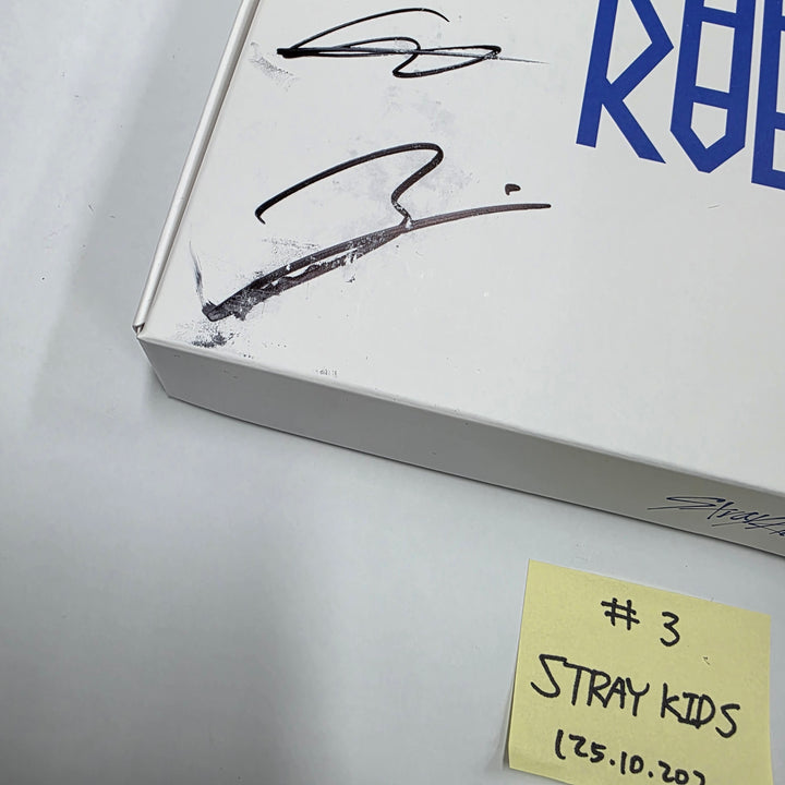 JIN (Of BTS) "Echo", Stray Kids "KARMA", CORTIS "COLOR OUTSIDE THE LINES" - Hand Autographed(Signed) Promo Album [25.10.20]