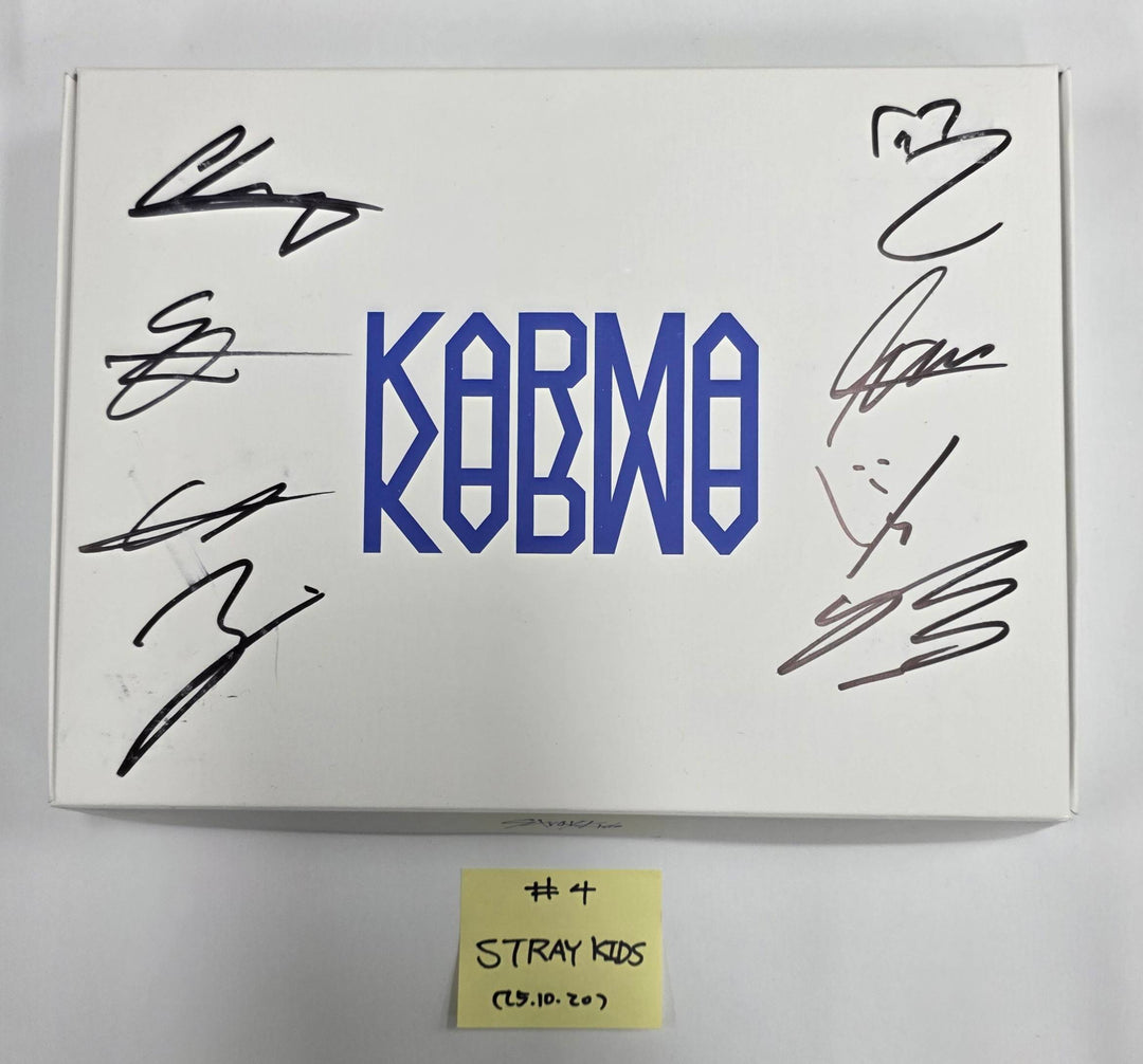 JIN (Of BTS) "Echo", Stray Kids "KARMA", CORTIS "COLOR OUTSIDE THE LINES" - Hand Autographed(Signed) Promo Album [25.10.20]
