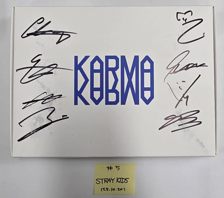 JIN (Of BTS) "Echo", Stray Kids "KARMA", CORTIS "COLOR OUTSIDE THE LINES" - Hand Autographed(Signed) Promo Album [25.10.20]