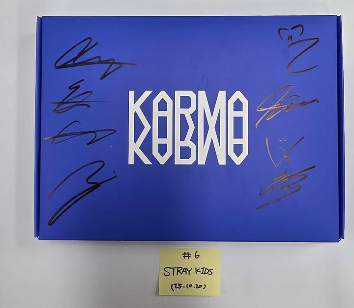 JIN (Of BTS) "Echo", Stray Kids "KARMA", CORTIS "COLOR OUTSIDE THE LINES" - Hand Autographed(Signed) Promo Album [25.10.20]