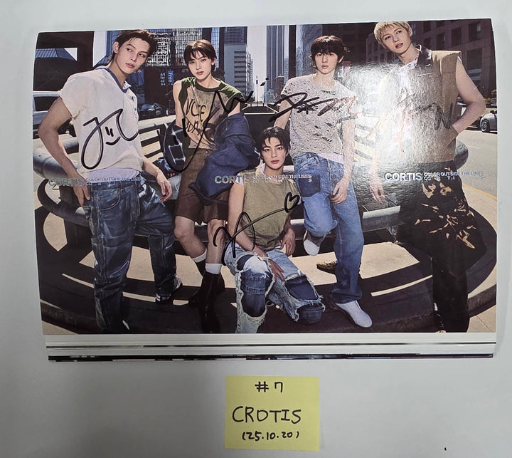 JIN (Of BTS) "Echo", Stray Kids "KARMA", CORTIS "COLOR OUTSIDE THE LINES" - Hand Autographed(Signed) Promo Album [25.10.20]