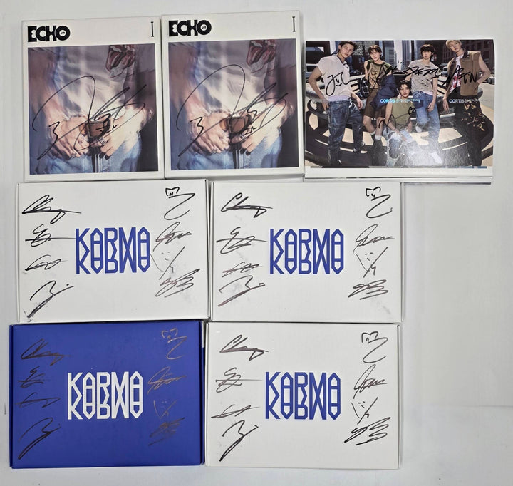 JIN (Of BTS) "Echo", Stray Kids "KARMA", CORTIS "COLOR OUTSIDE THE LINES" - Hand Autographed(Signed) Promo Album [25.10.20]