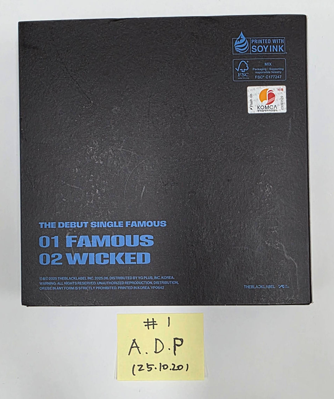 ALLDAY PROJECT "FAMOUS", TWS "Play hard",BOYNEXTDOOR "No Genre",DAY6 "The DECADE", KickFlip "Flip it, Kick it!" - Hand Autographed(Signed) Promo Album [25.10.20]