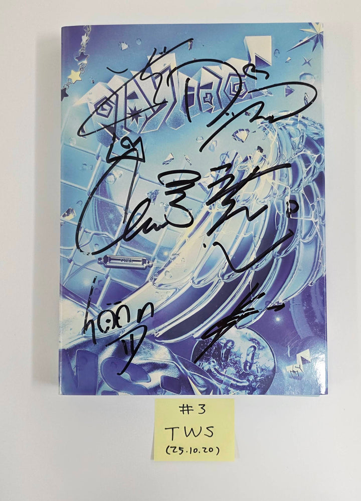 ALLDAY PROJECT "FAMOUS", TWS "Play hard",BOYNEXTDOOR "No Genre",DAY6 "The DECADE", KickFlip "Flip it, Kick it!" - Hand Autographed(Signed) Promo Album [25.10.20]