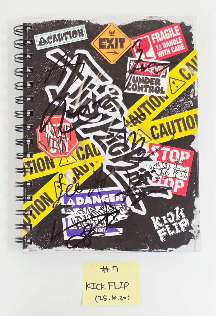ALLDAY PROJECT "FAMOUS", TWS "Play hard",BOYNEXTDOOR "No Genre",DAY6 "The DECADE", KickFlip "Flip it, Kick it!" - Hand Autographed(Signed) Promo Album [25.10.20]