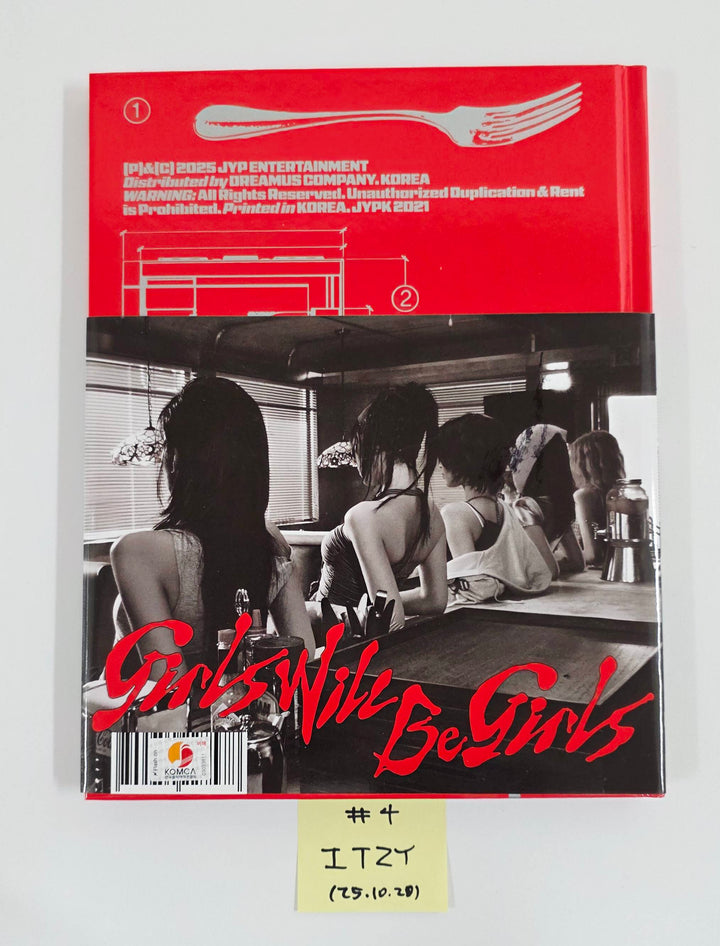 ILLIT "bomb", Yeji "Air", ITZY "Girls Will Be Girls", IZNA "Not Just Pretty", SAY MY NAME "iLy" - Hand Autographed(Signed) Promo Album [25.10.20]