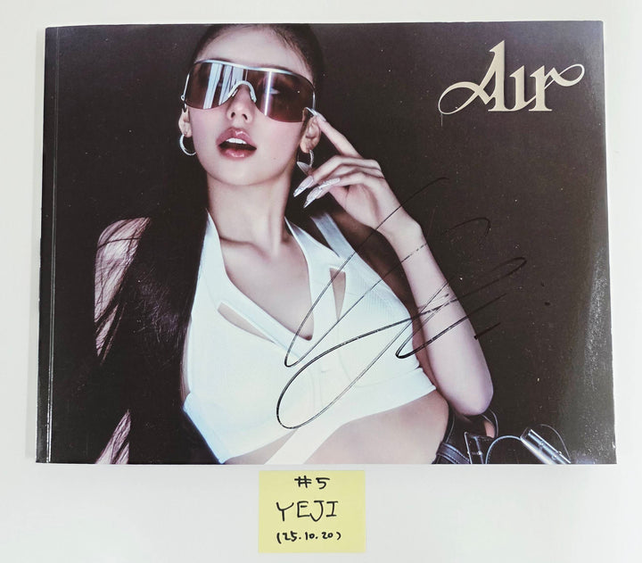 ILLIT "bomb", Yeji "Air", ITZY "Girls Will Be Girls", IZNA "Not Just Pretty", SAY MY NAME "iLy" - Hand Autographed(Signed) Promo Album [25.10.20]