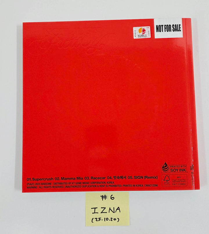 ILLIT "bomb", Yeji "Air", ITZY "Girls Will Be Girls", IZNA "Not Just Pretty", SAY MY NAME "iLy" - Hand Autographed(Signed) Promo Album [25.10.20]
