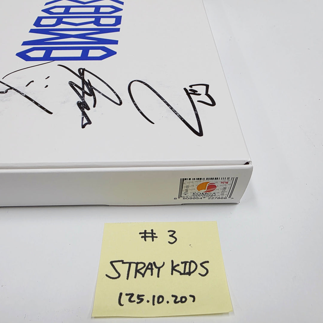 JIN (Of BTS) "Echo", Stray Kids "KARMA", CORTIS "COLOR OUTSIDE THE LINES" - Hand Autographed(Signed) Promo Album [25.10.20]