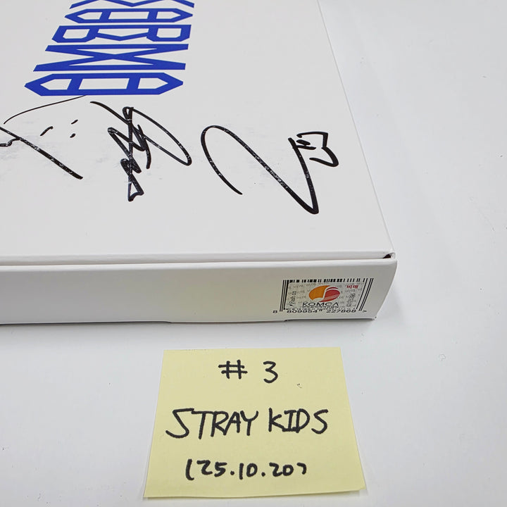 JIN (Of BTS) "Echo", Stray Kids "KARMA", CORTIS "COLOR OUTSIDE THE LINES" - Hand Autographed(Signed) Promo Album [25.10.20]