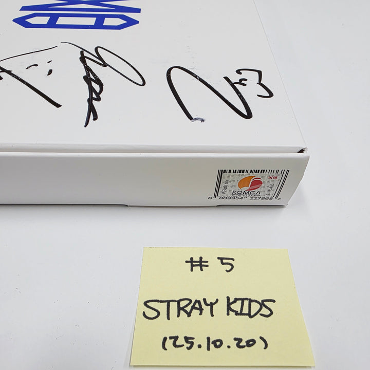 JIN (Of BTS) "Echo", Stray Kids "KARMA", CORTIS "COLOR OUTSIDE THE LINES" - Hand Autographed(Signed) Promo Album [25.10.20]