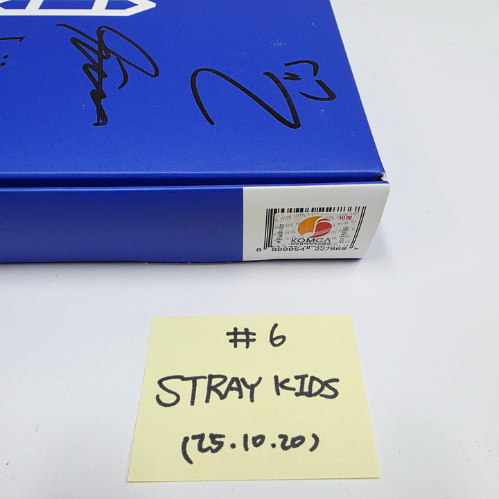 JIN (Of BTS) "Echo", Stray Kids "KARMA", CORTIS "COLOR OUTSIDE THE LINES" - Hand Autographed(Signed) Promo Album [25.10.20]