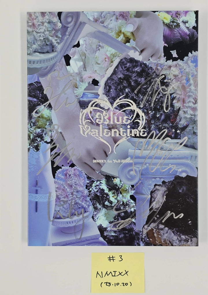 NMIXX "Blue Valentine" & "Fe3O4: FORWARD" - Hand Autographed(Signed) Promo Album [25.10.20]